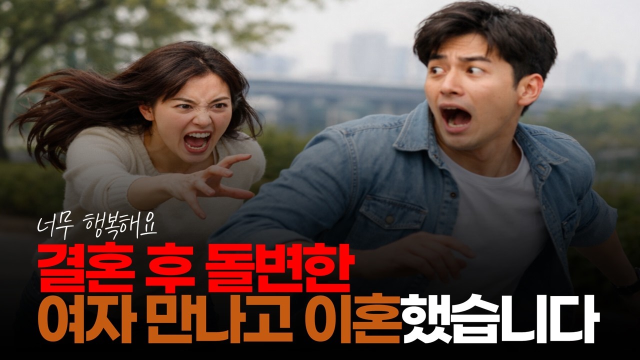 (※시청자댓글) 결혼 후 돌변한 여자 만나고 이혼했습니다. 너무 행복해요. #스탑럴커 #이혼사례 #잘못된결혼