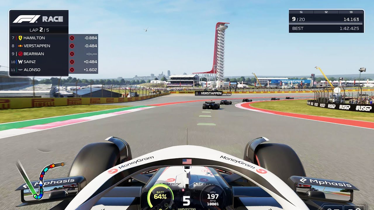 F1 25 - Circuit of the Americas (United States Grand Prix) - Gameplay (PS5 UHD) [4K60FPS]