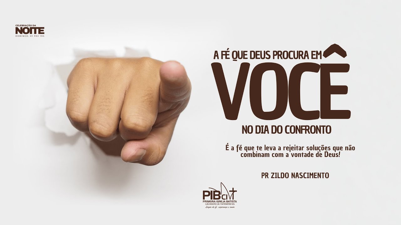 🔴#aovivo A FÉ QUE DEUS PROCURA EM VOCÊ NO DIA DO CONFRONTO!  Pr Zildo Nascimento - 01/02/26 19h