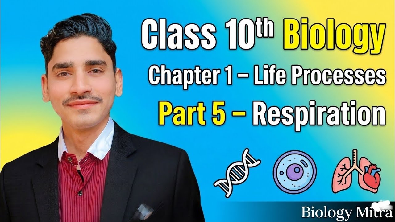 Respiration in Humans | Life Processes Chapter 1 Part 5 | Class 10 Biology | Biology Mitra