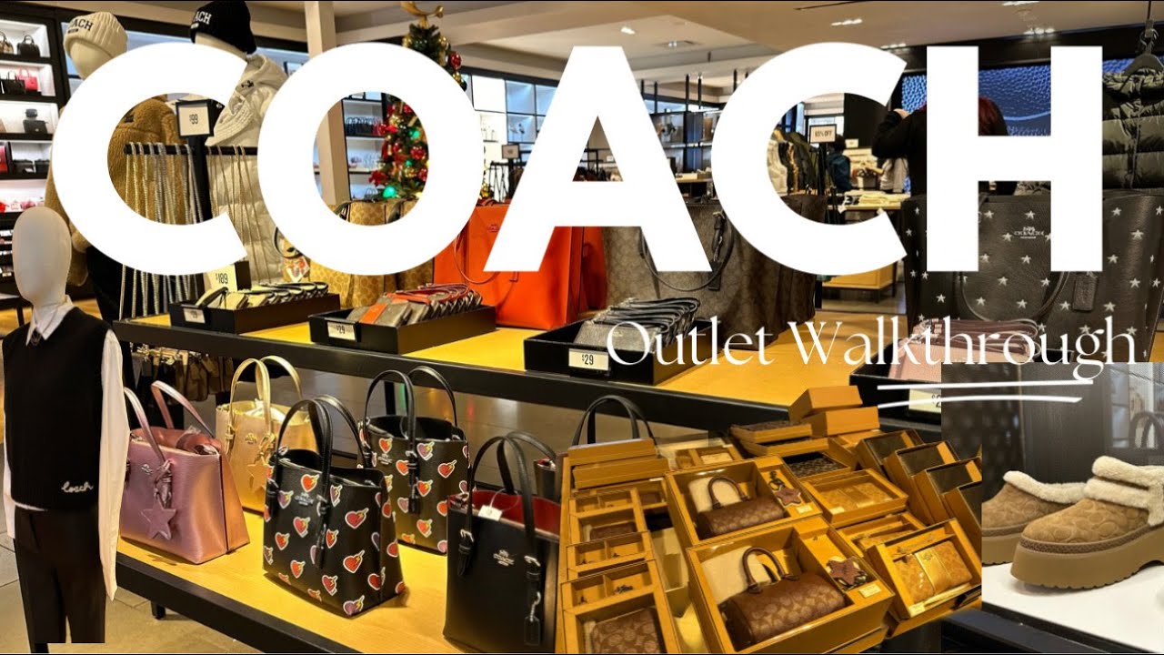 *NEW* 💖  COACH OUTLET WALKTHROUGH - GIFT IDEAS, SHOES, AND MORE!!!