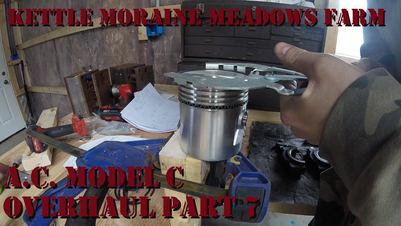 Allis Chalmers C Engine Overhaul Part 7: Piston Assembly