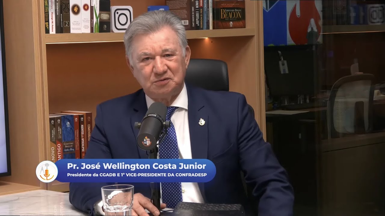 Podcast CONFRADESP EM REVISTA - Ep 2 - Pr. José Wellington Costa Junior, Presidente da CGADB