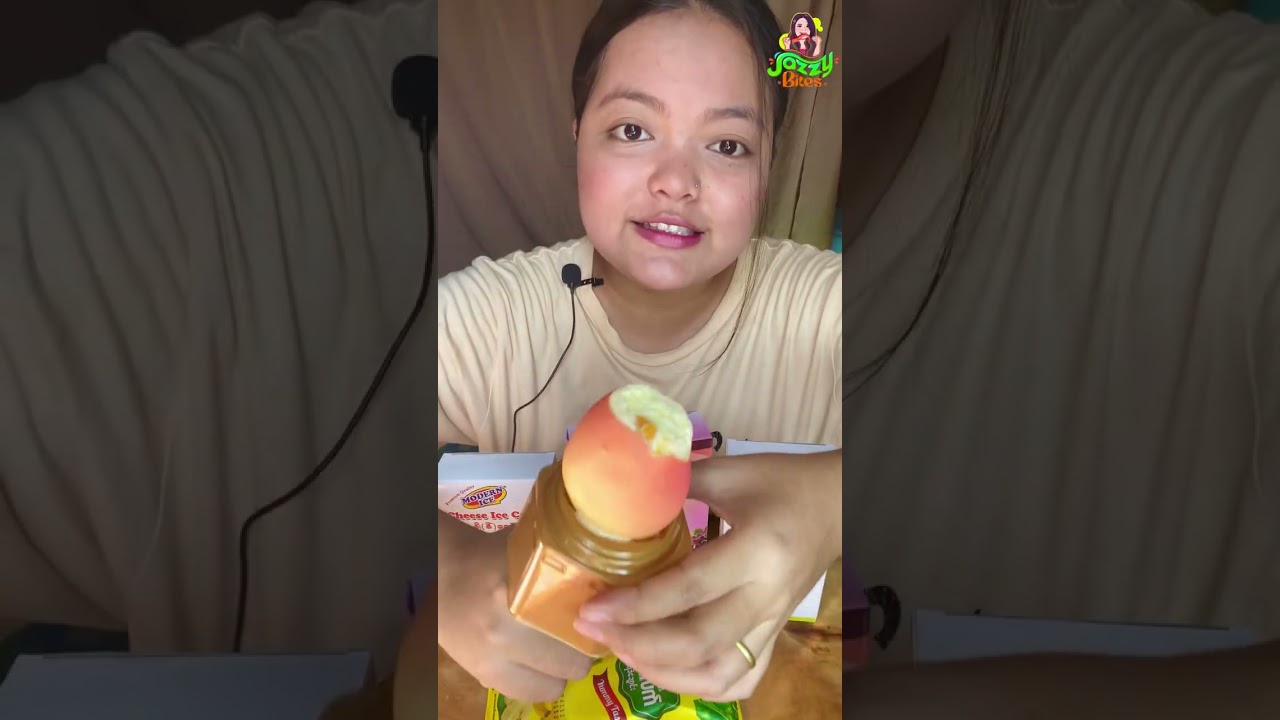 Trying viral icecream 🥭🧡 နာမည်ကြီးနေတဲ့ရေခဲချောင်းလေးတွေစားမယ် 🥭🧡#Modernice#ရေခဲချောင်း