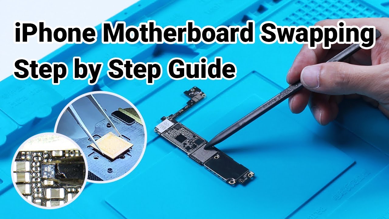 How to Swap iPhone 7 Motherboard A10 CPU – Old Data Saved | iPhone Repair Lesson