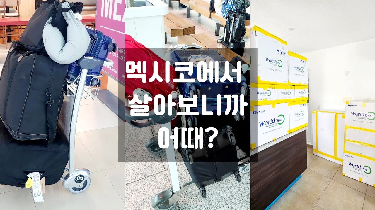 멕시코 브이로그🇲🇽_주재원와이프의 멕시코살이 이야기(1)/출국전 준비,해외이사,출국