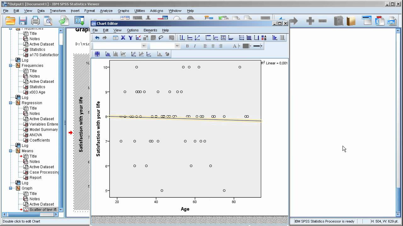Het gebruiken van regressieanalyse deel I: Het interpreteren van de SPSS output