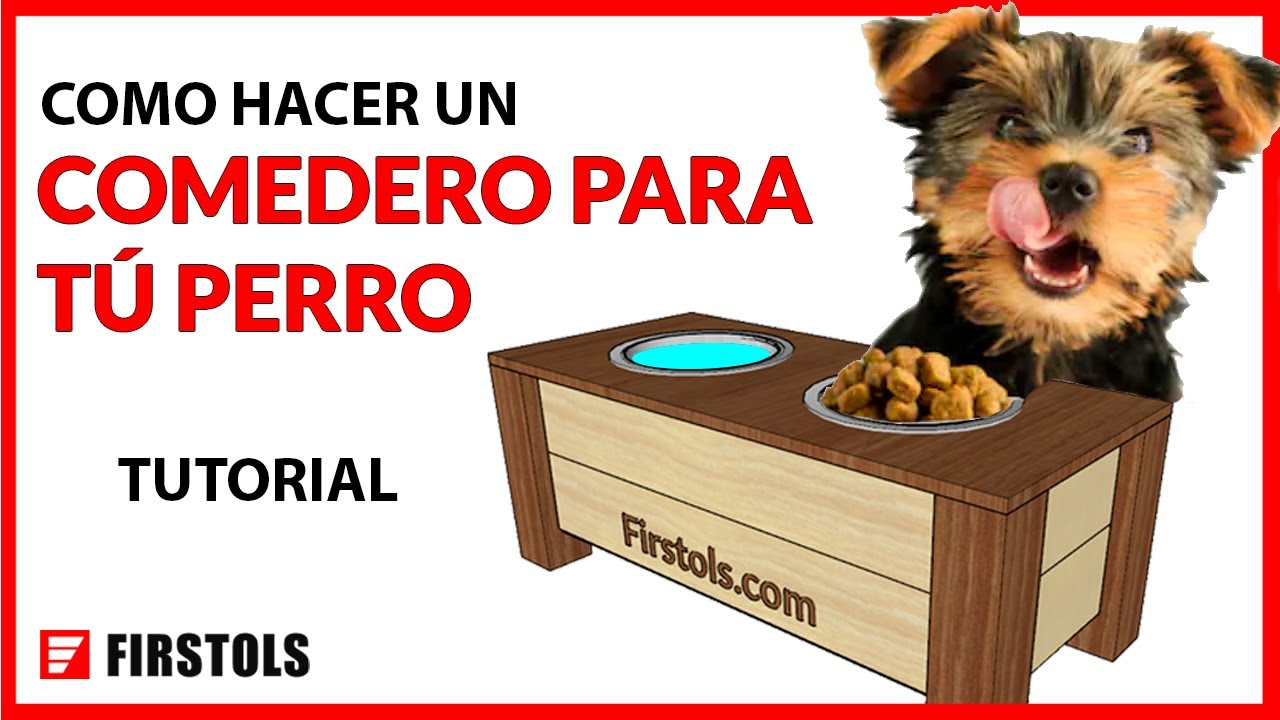 ✅ Como Hacer Un Comedero para Tú PERRO 】 En Madera «