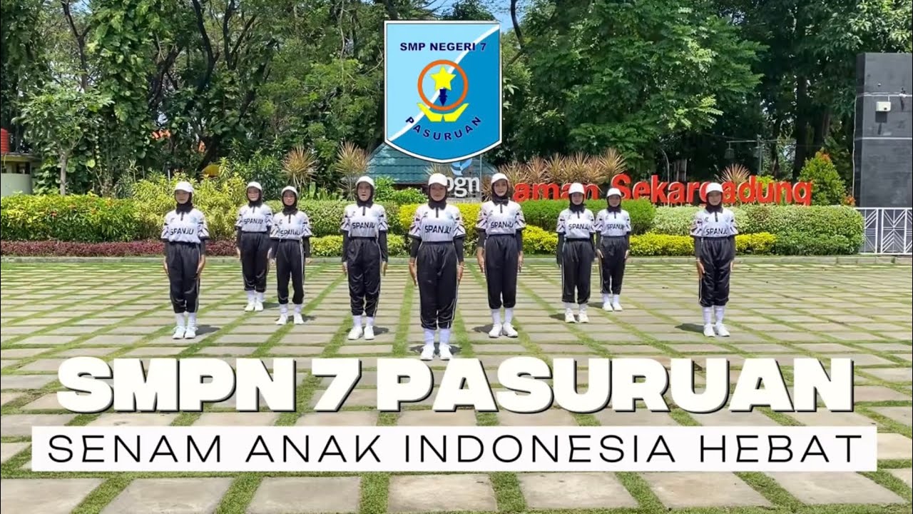 Lomba Senam Anak Indonesia Hebat 2025_SMPN 7 PASURUAN_Jawa Timur