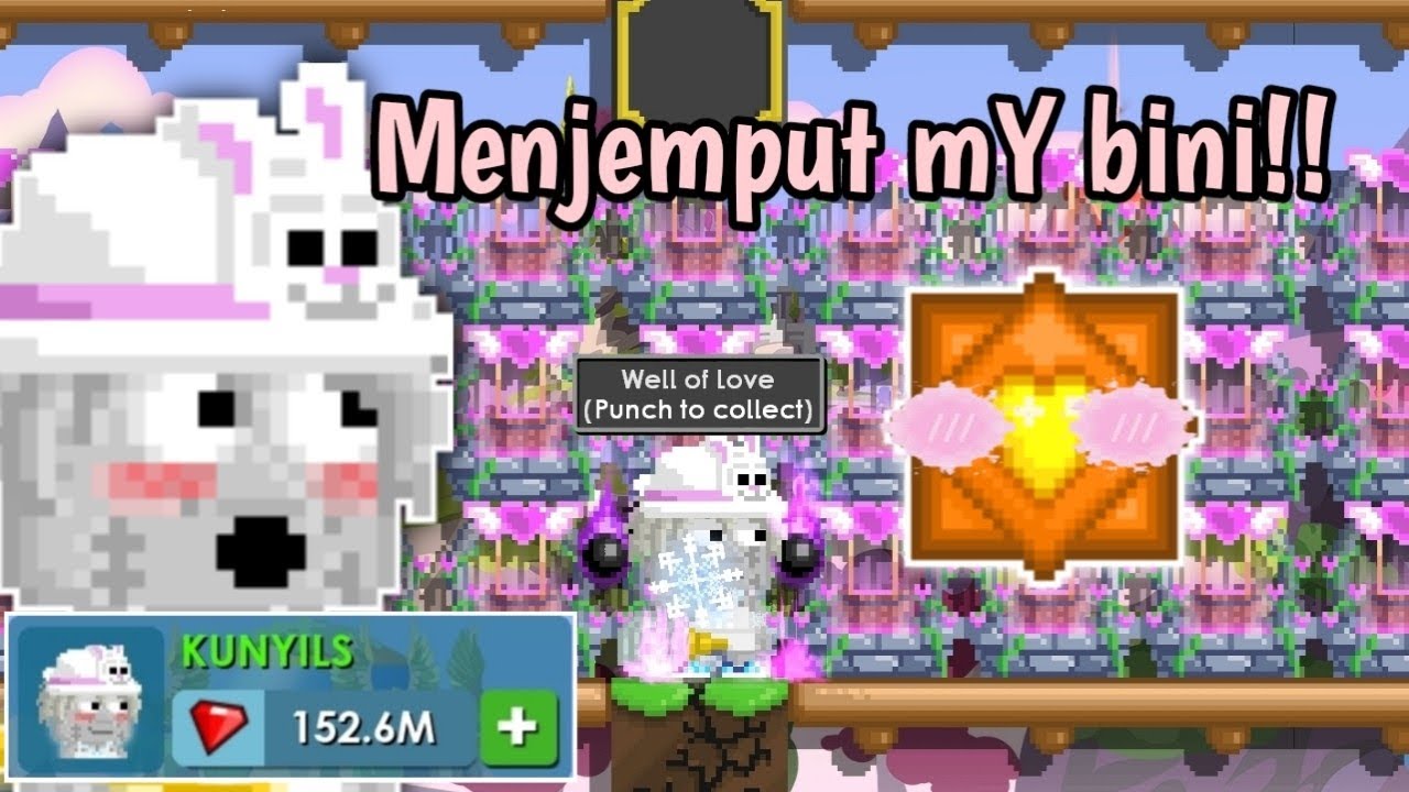 Nekat Gacha 150M Gems!!! Demi mY Bini di Event Valentine | Growtopia Gacha 2026 | Growtopia