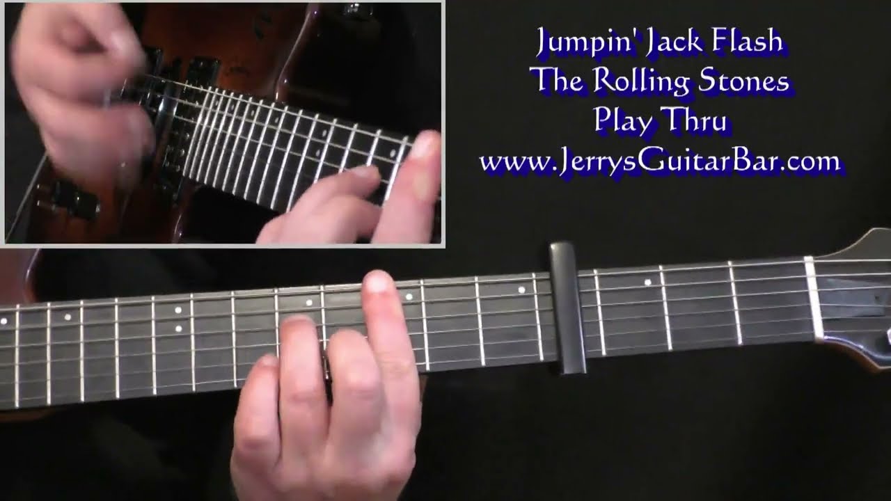 The Rolling Stones Jumpin' Jack Flash | Guitar Play Thru