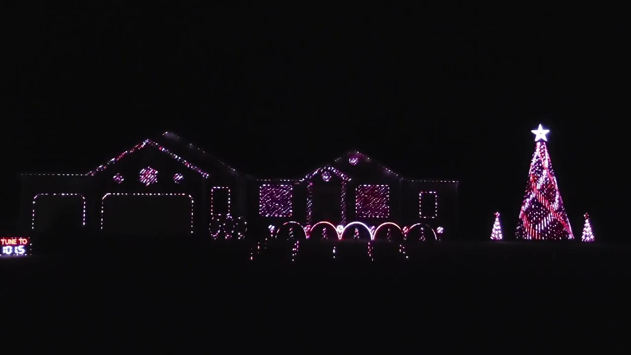 Wizards in Winter (Trans-Siberian Orchestra) Christmas Light Show 2022