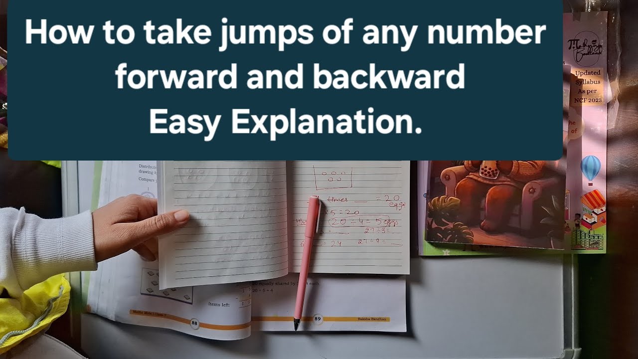 Class 3 Math Mela Ch 4: Vacations with Nani Ma | Forward & Backward Jumps | NCERT New Syllabus
