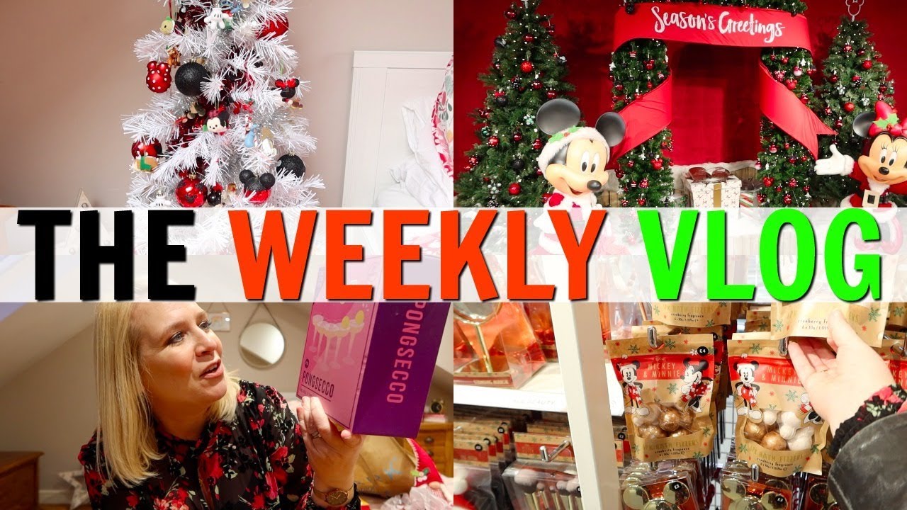 PRIMARK CHRISTMAS VISIT & DISNEY CHRISTMAS TREE! Weekly Vlog 75