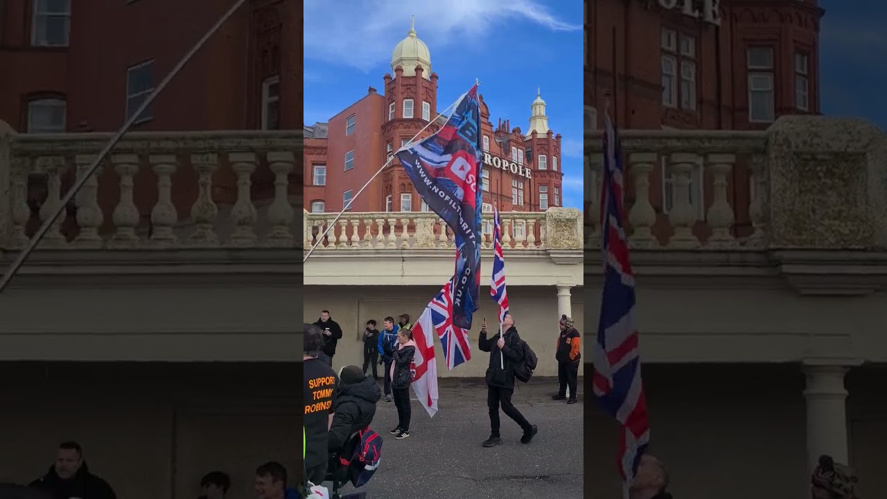 Metropole Hotel, Blackpool protest