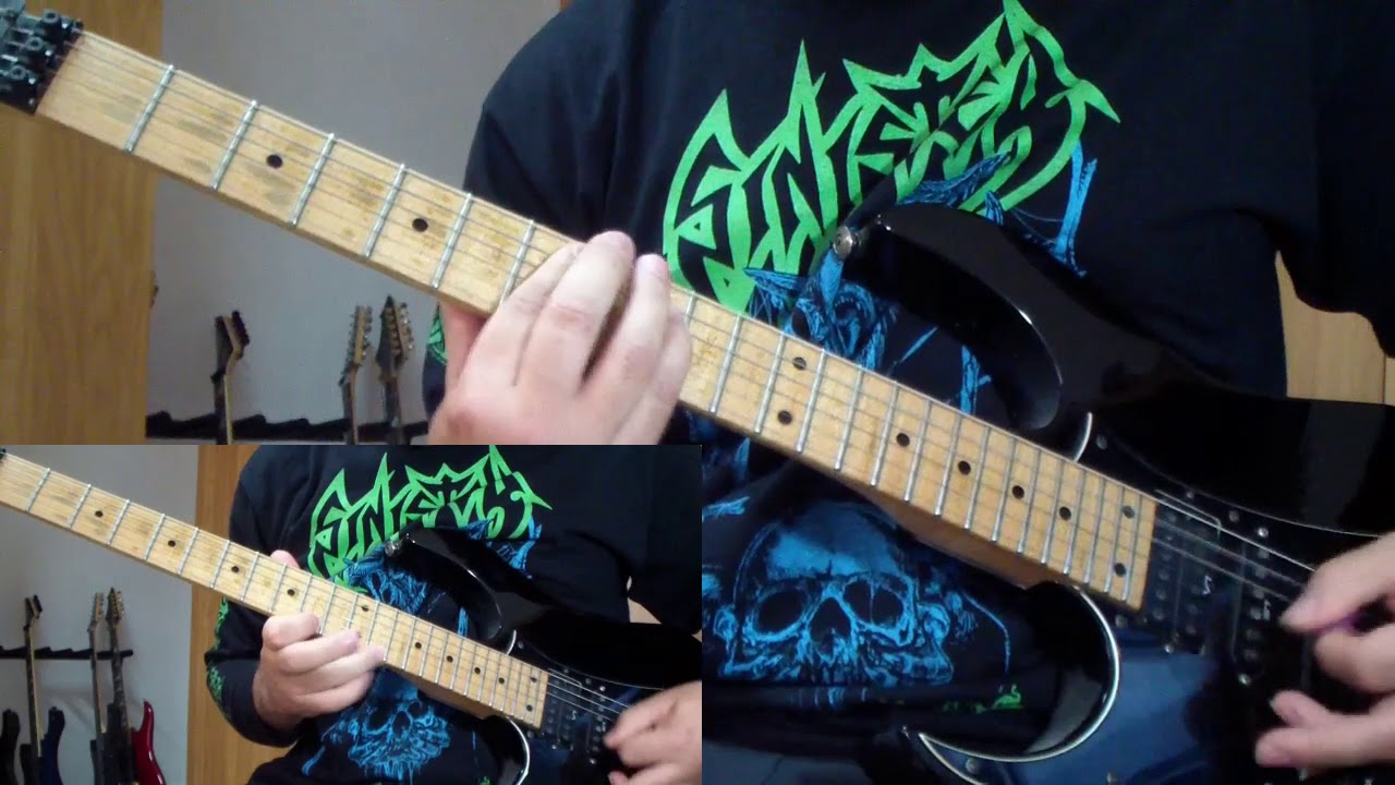 Sepultura - Septic Schizo (guitar  cover)