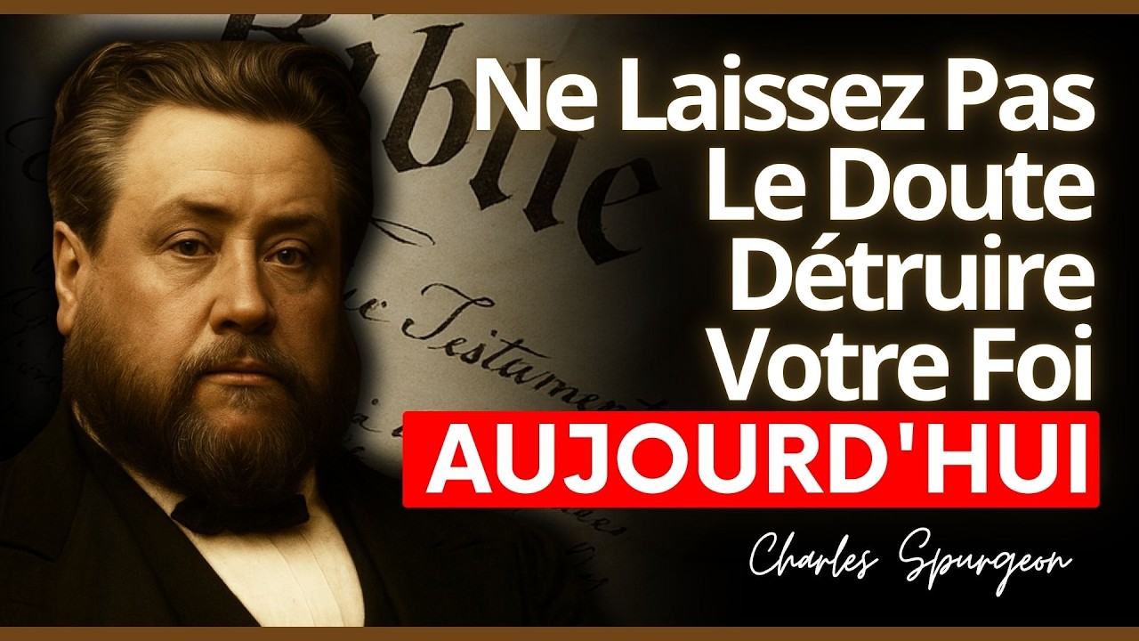 Ne laissez pas le doute vous contrôler! Les remèdes puissants de Spurgeon pour une âme troublée