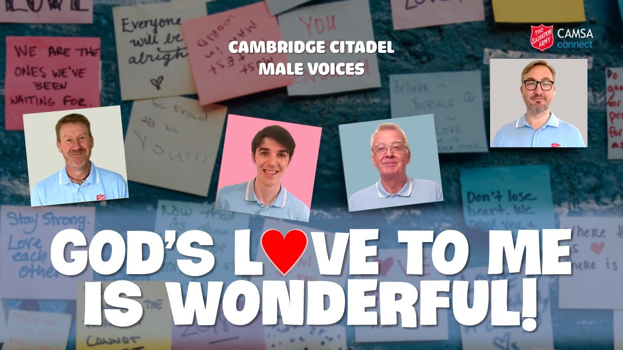 Cambridge Citadel Male Voice Quartet - God's love to me is wonderful
