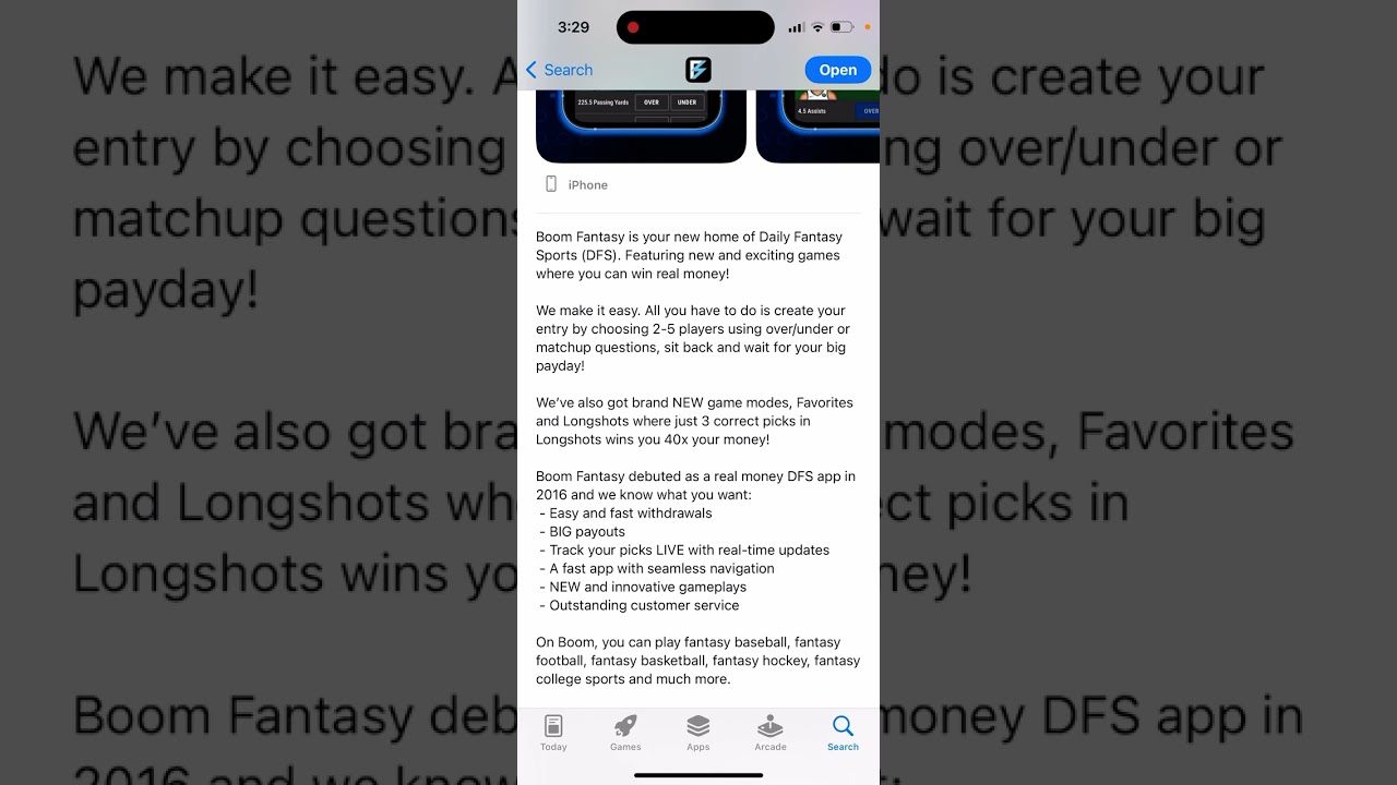 Boom Fantasy - Fantasy Sports app - how to use