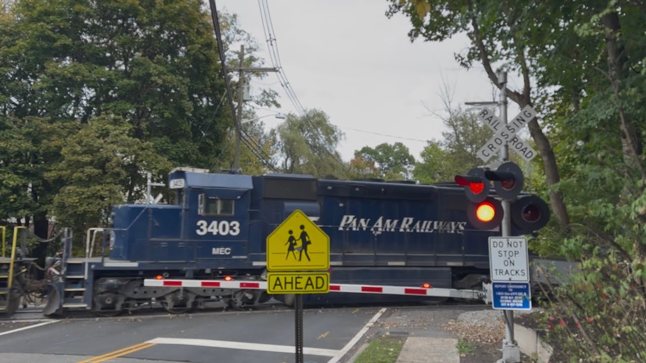 FAILED Attempt of a Railroad Crossing Shot of a train with leased power! 