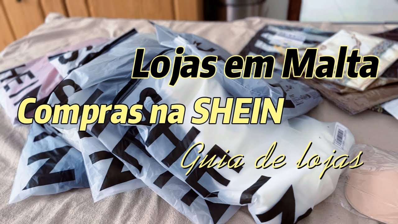 Guia de Lojas em Malta e compras On-line + Recebidos SHEIN
