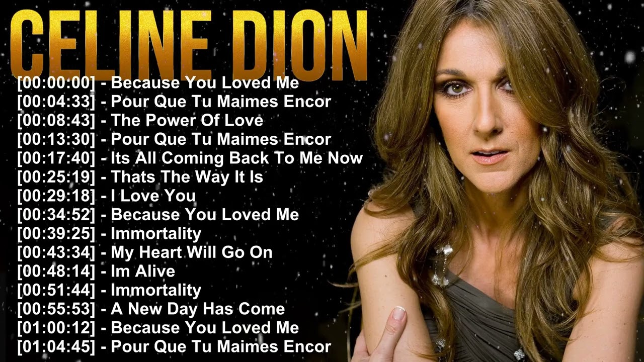 Falling Into You – Celine Dion Top Romantic Hits 2026 🎧