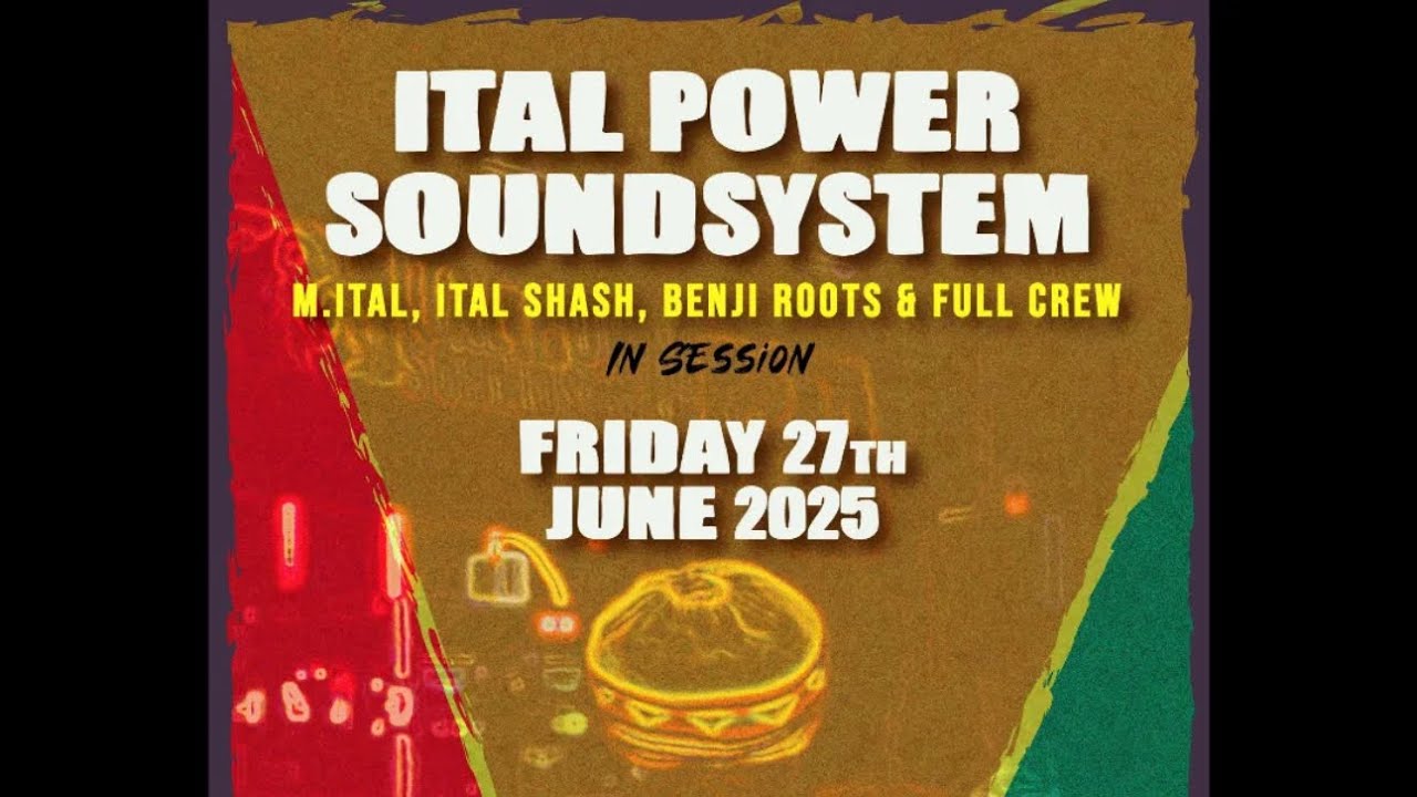 Ital Power Sound System Music Cafe Leicester 2025