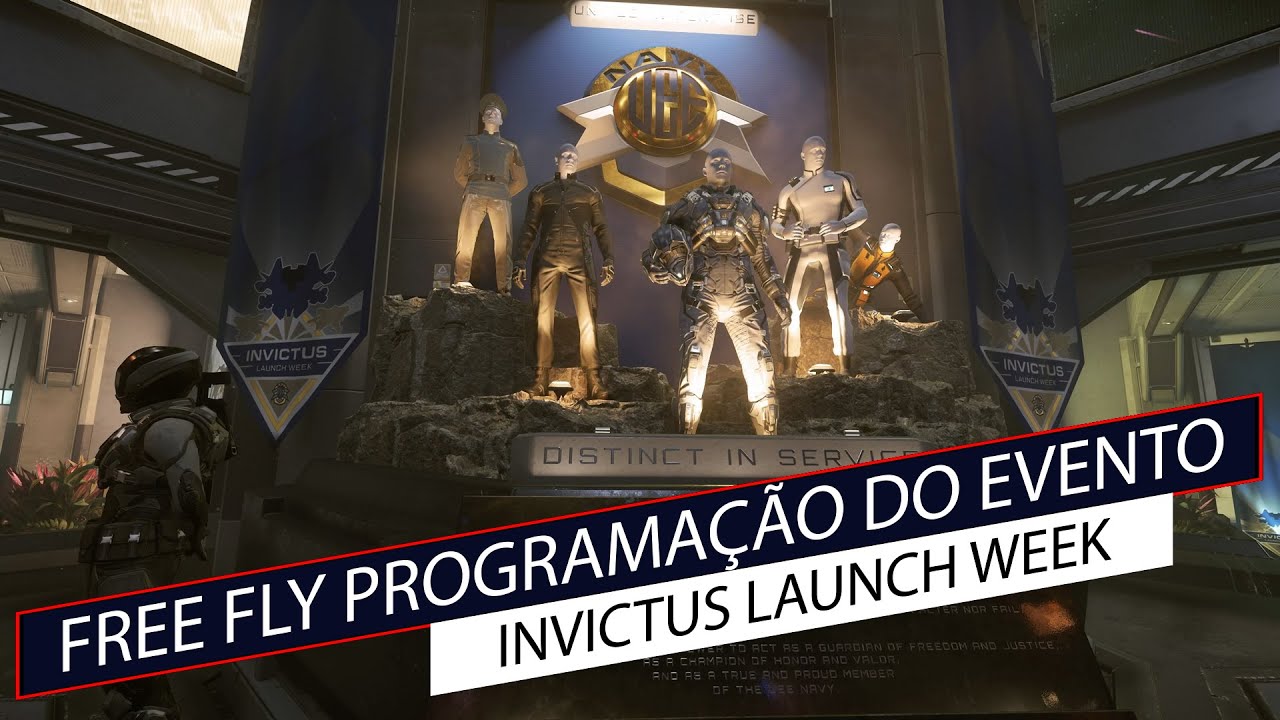 STAR CITIZEN FREE FLY - Programação do evento Invictus Launch Week #ILW