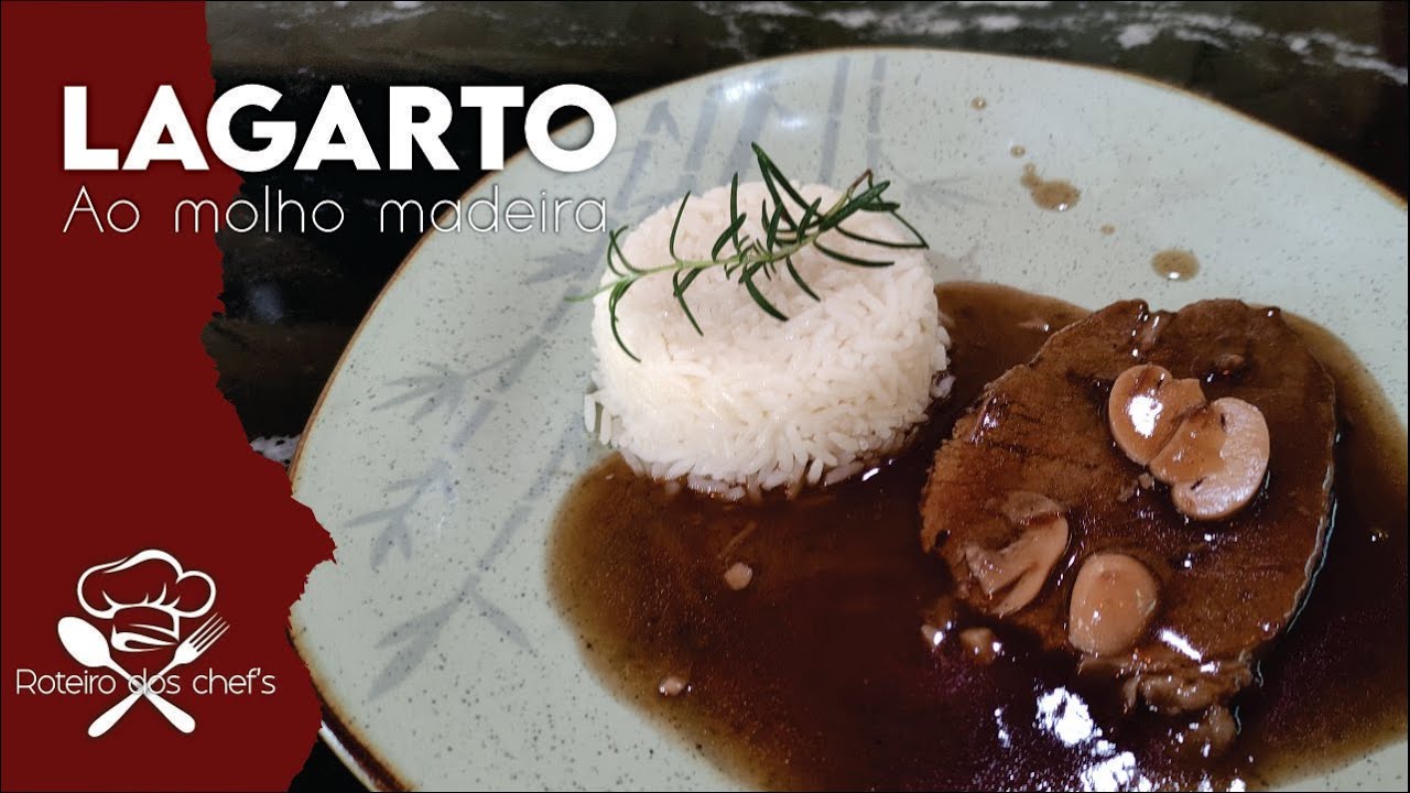 Lagarto ao molho Madeira!