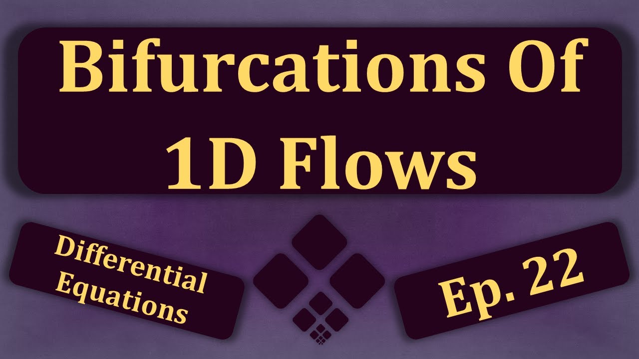 Bifurcations of 1D Flows