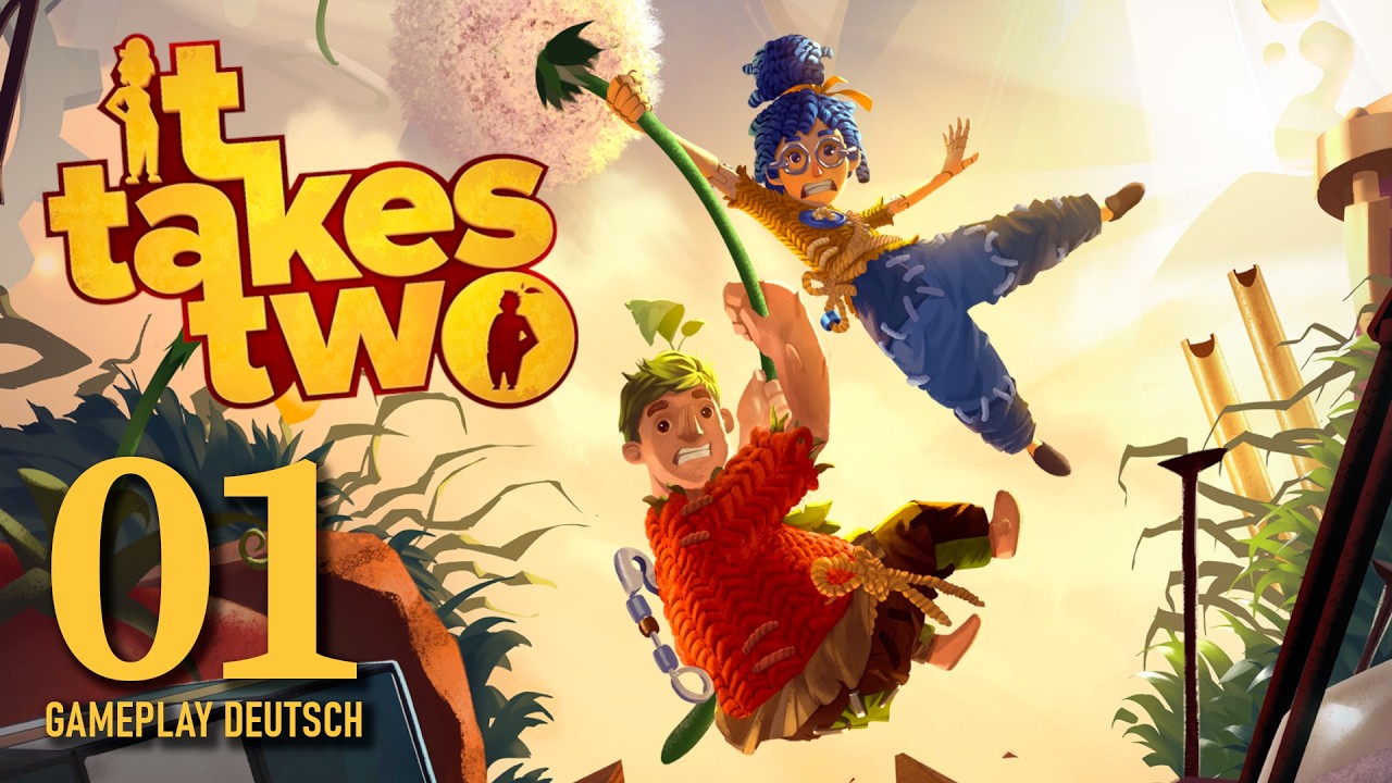 Unsere erste Therapiesitzung! - IT TAKES TWO #01 | Koop Gameplay mit @pixelpuppe Live Let's Play