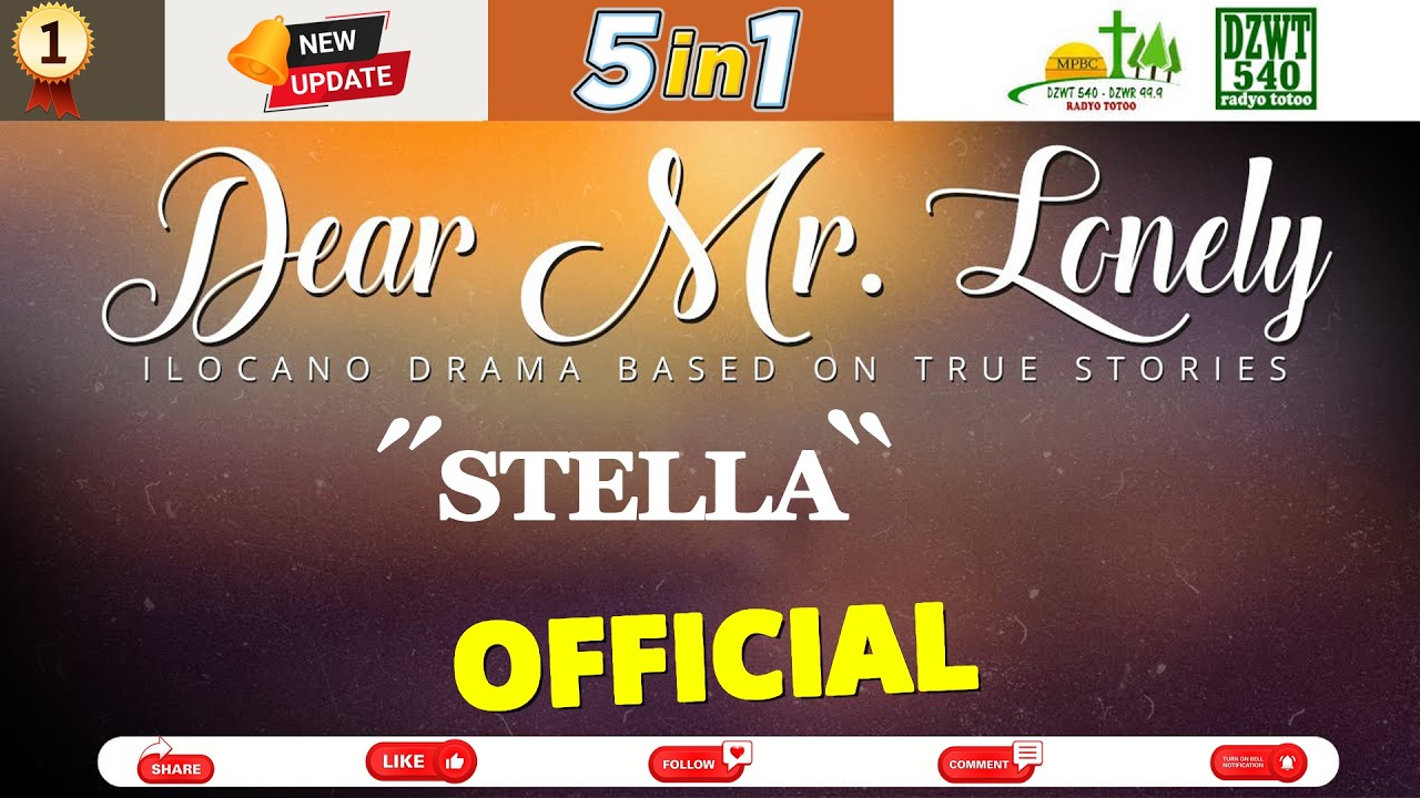 Dear Mr. Lonely - STELLA | New Update 5IN1 | Ferbuary 6.2026 | #dearmrlonelyaudio