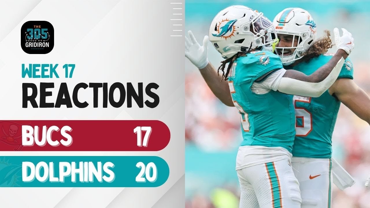 Dolphins vs Bucs Reaction | Defense Dominates, Quinn Ewers Grows, Victory Deck Vibes 🏈