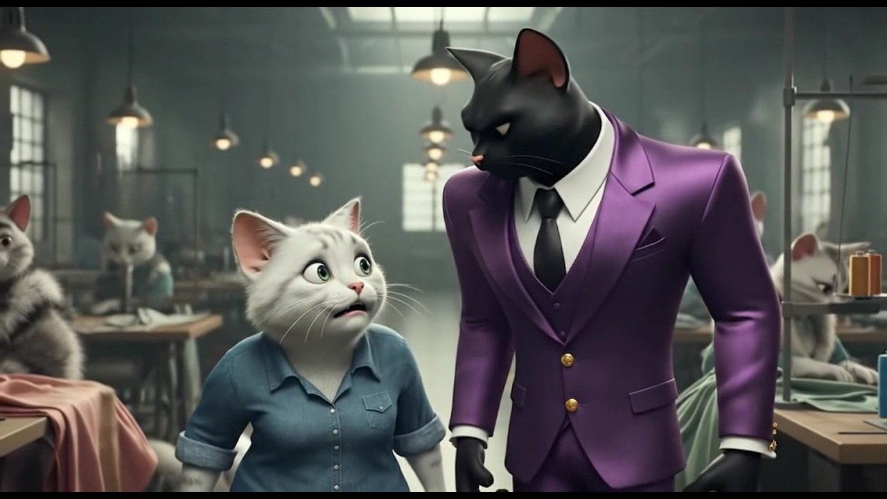 Let's Strive Together With This Strong Cat To Make Life Better