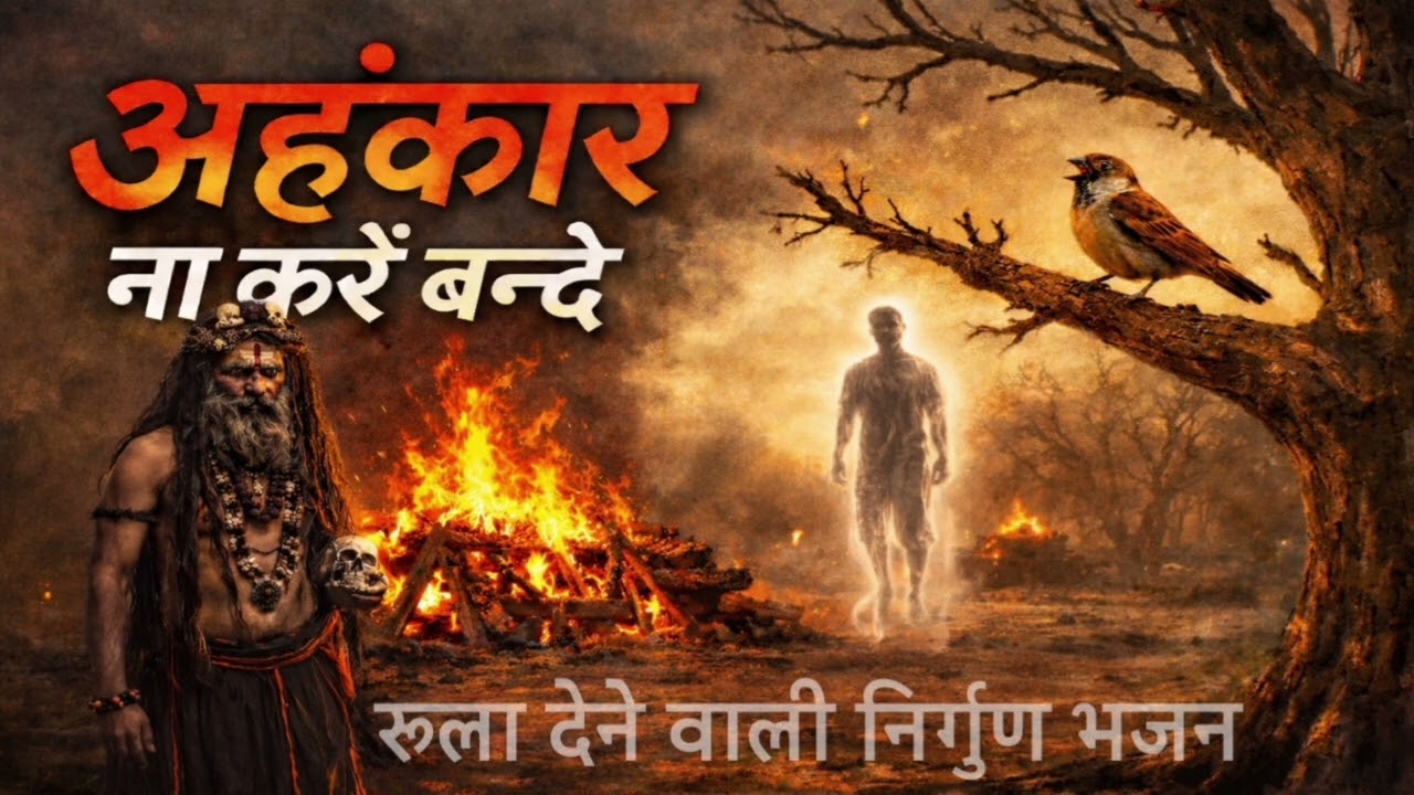 रुला देने वाला निर्गुण भजन 😢 | अहंकार छोड़ रे बंदे | राम नाम की महिमा | Latest Nirgun Bhajan 2026