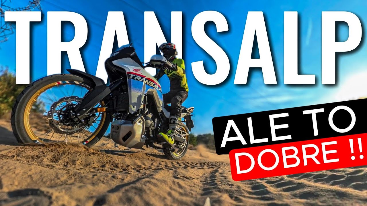 Honda Transalp 750 - mówili że jest nudna, KŁAMALI !!