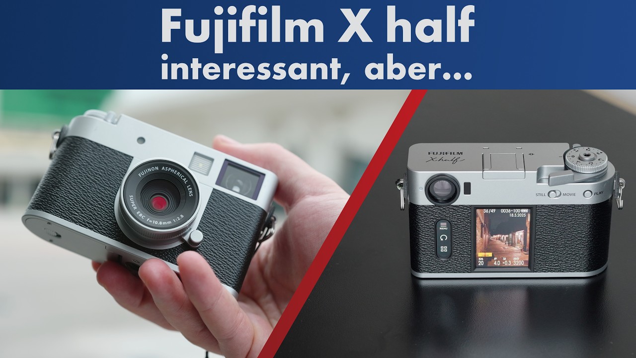 Doch lieber das Smartphone? | Fujifilm X half (X-HF1) im Test [Deutsch]