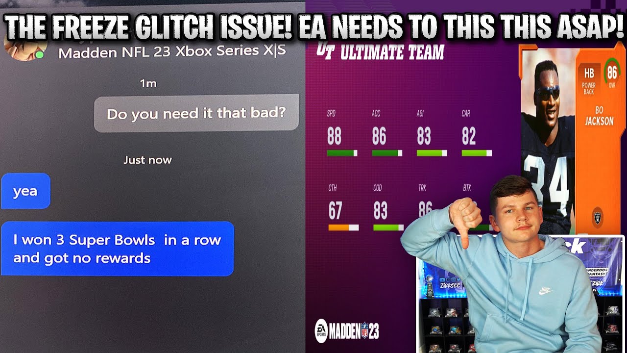 THE FREEZE GLITCH ISSUE! THIS NEEDS TO BE FIXED ASAP! UPDATES! | MADDEN 23 ULTIMATE TEAM