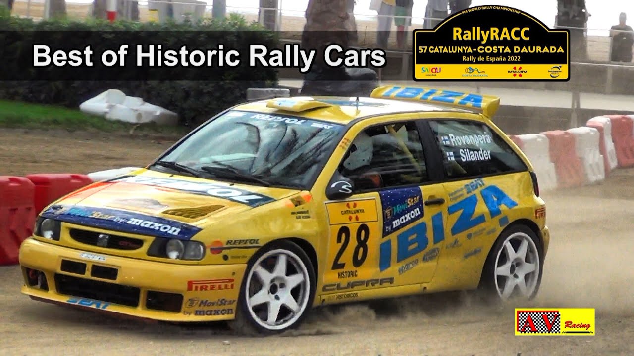 WRC Rally RACC Catalunya 2022 | Best of Historic Rally Cars | A.V.Racing