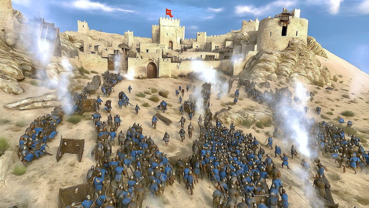 5000 Sturgians Lay Siege to Vlandian Fortress | Mount & Blade 2 Bannerlord