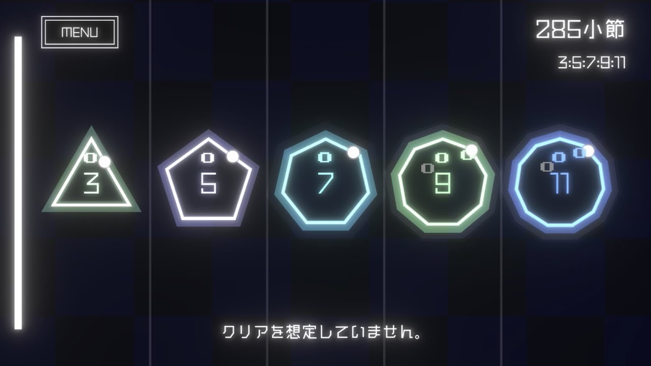 ポリリリリムズ　298小節　通しプレイ【ポリリリリズム】