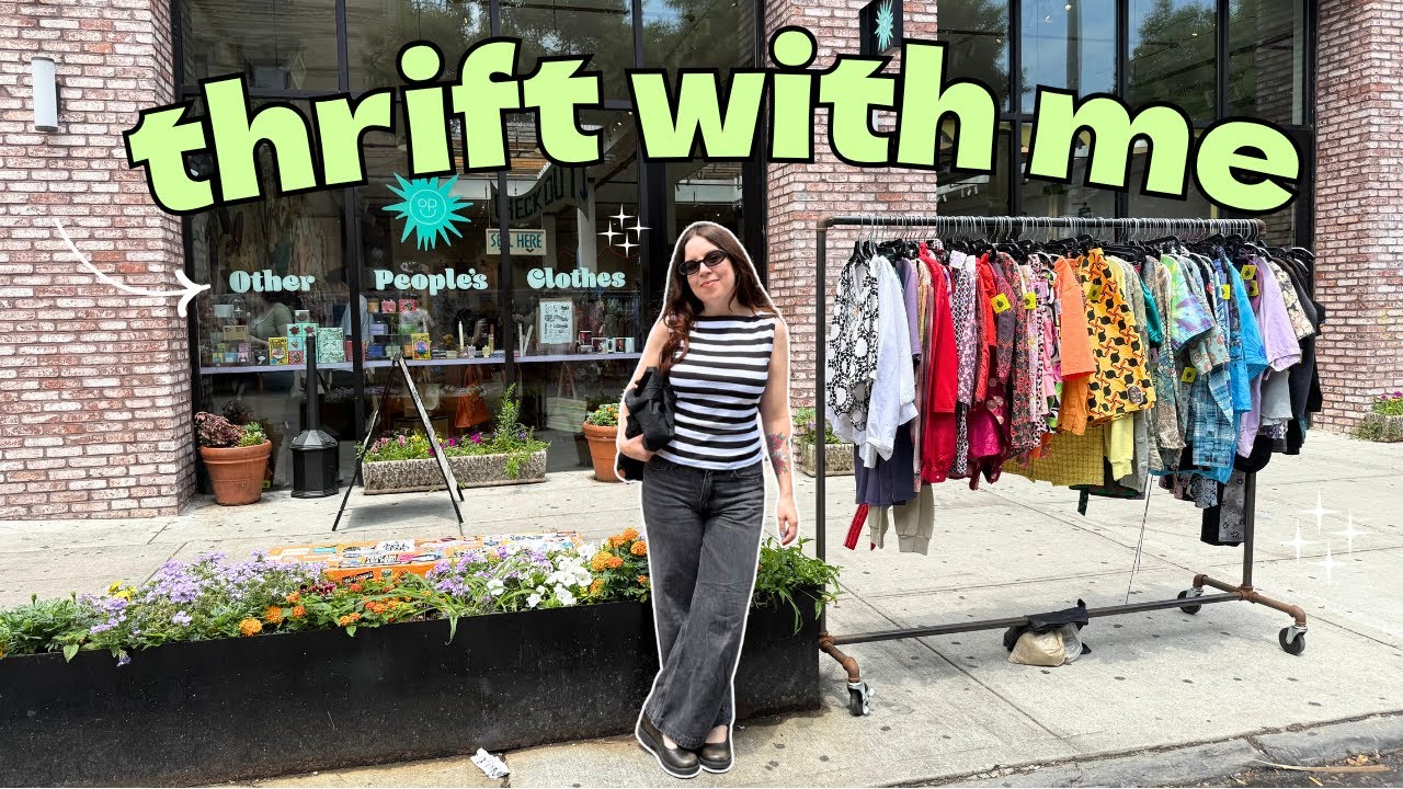 thrift with me! brooklyn thrifting for summer