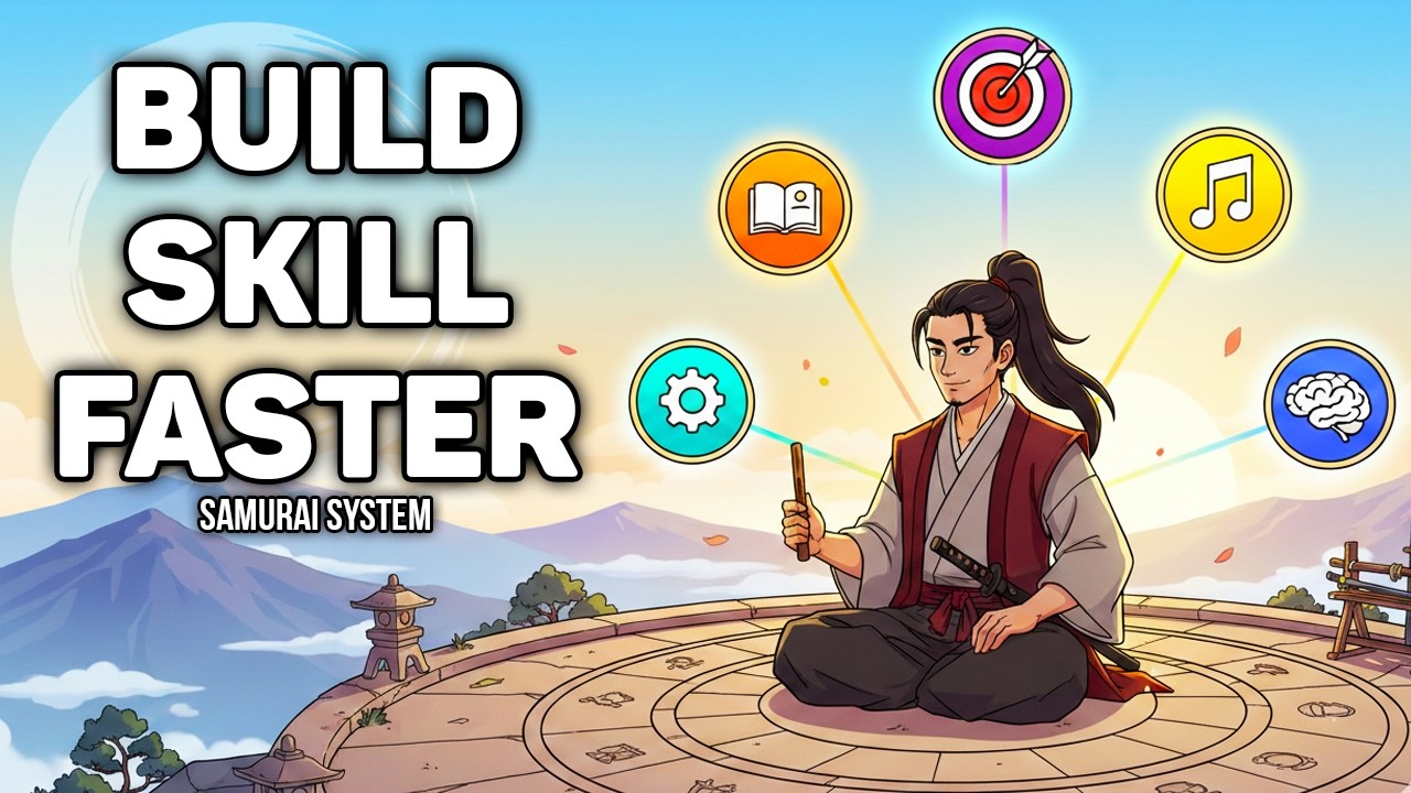 The Ancient Samurai System for Mastering Any Skill 10x Faster