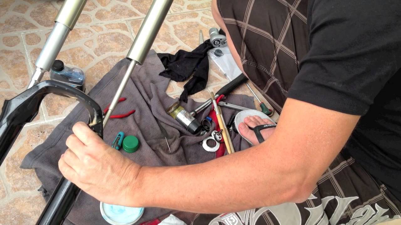 mantenimiento BASICO ROCK SHOX SID BRAIN 2º PARTE