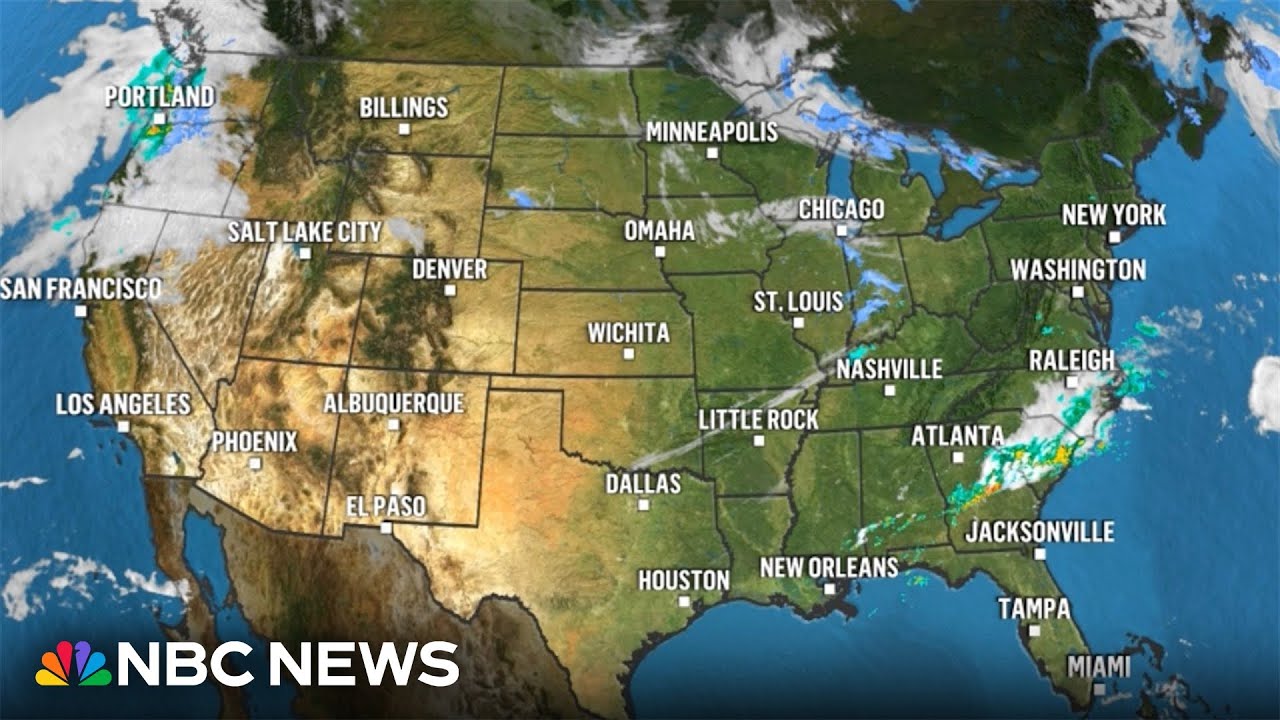 LIVE: Winter storm tracker for Northeast blizzard | NBC News