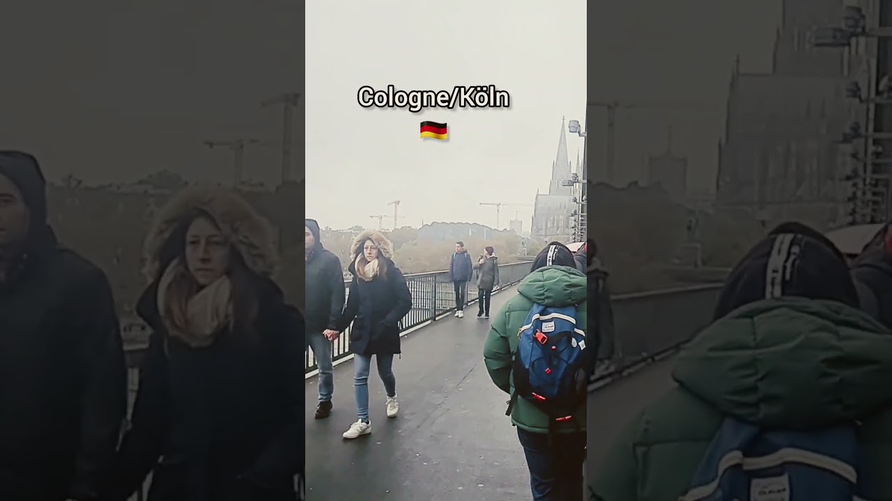 Cologne/K&ouml;ln Germany 🇩🇪 Walking Tour November 2024
