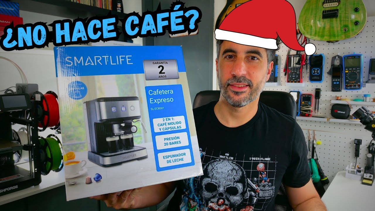 Una CAFETERA SMARTLIFE que no hace café?