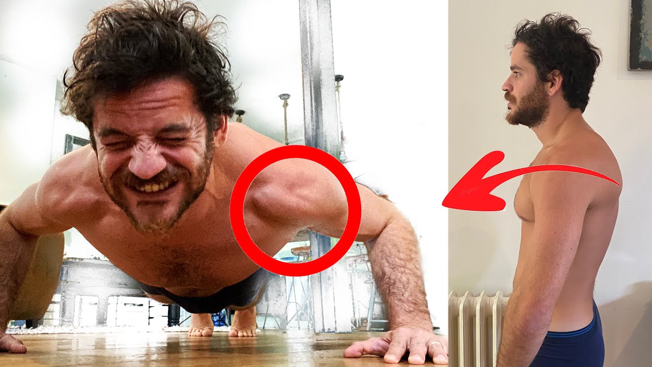 Le problème quand tu fais des pompes ( et la solution ☺️) tuto étirement #2 le grand Pectoral