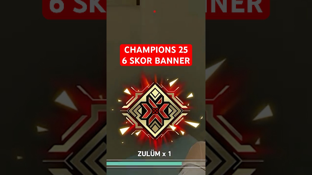 Champions 2025 Vandal 6 Kill Special Banner!