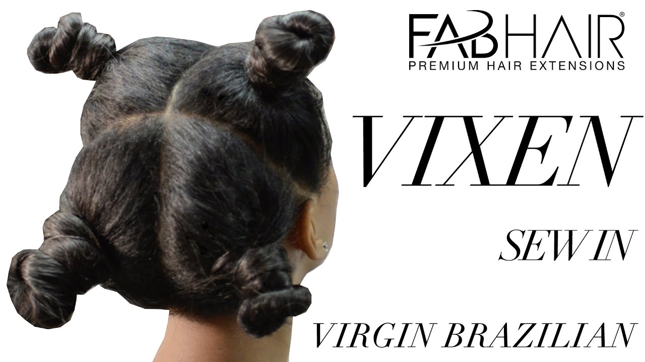VIXEN SEW IN TUTORIAL FABHAIR